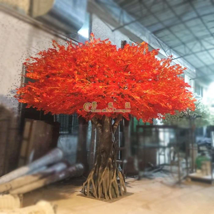 Artificial Silk Japanese Maple Autumn Tree