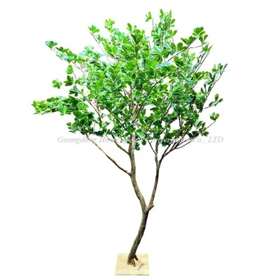 Decoración comercial de árboles artificiales