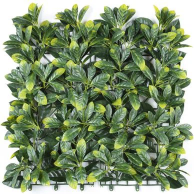 Paneles para colgar en la pared de plantas artificiales Hojas de osmanthus al aire libre para interiores