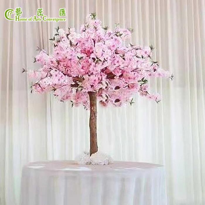 Centros de mesa de flores de cerezo
