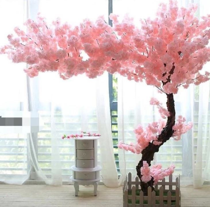 Faux Cherry Blossom Tree