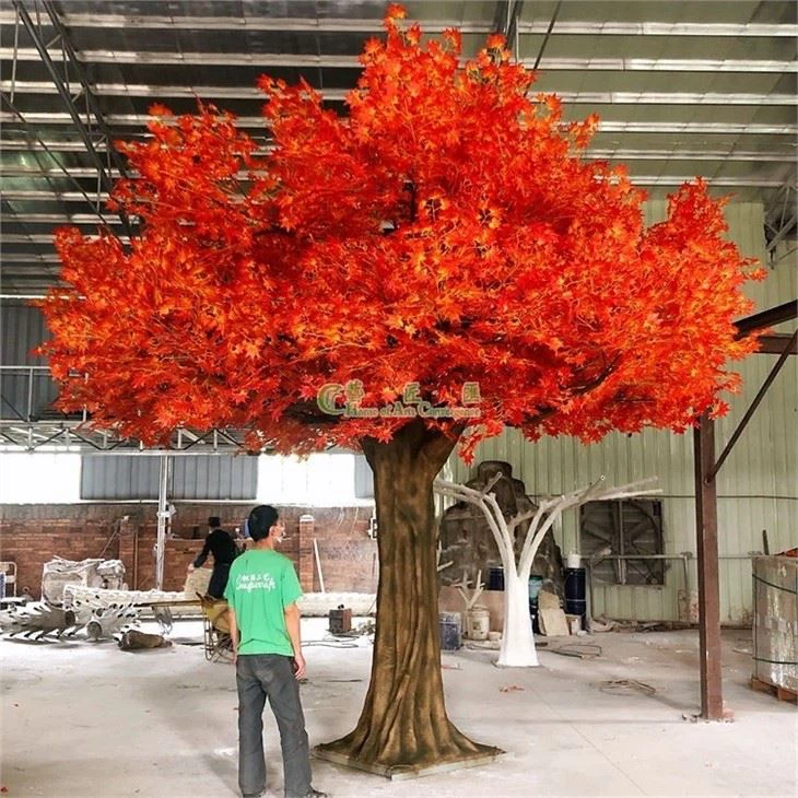 Large Artificial Fall Maple Tree For Decoration