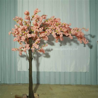 Arco de árbol de flor de cerezo artificial rosa